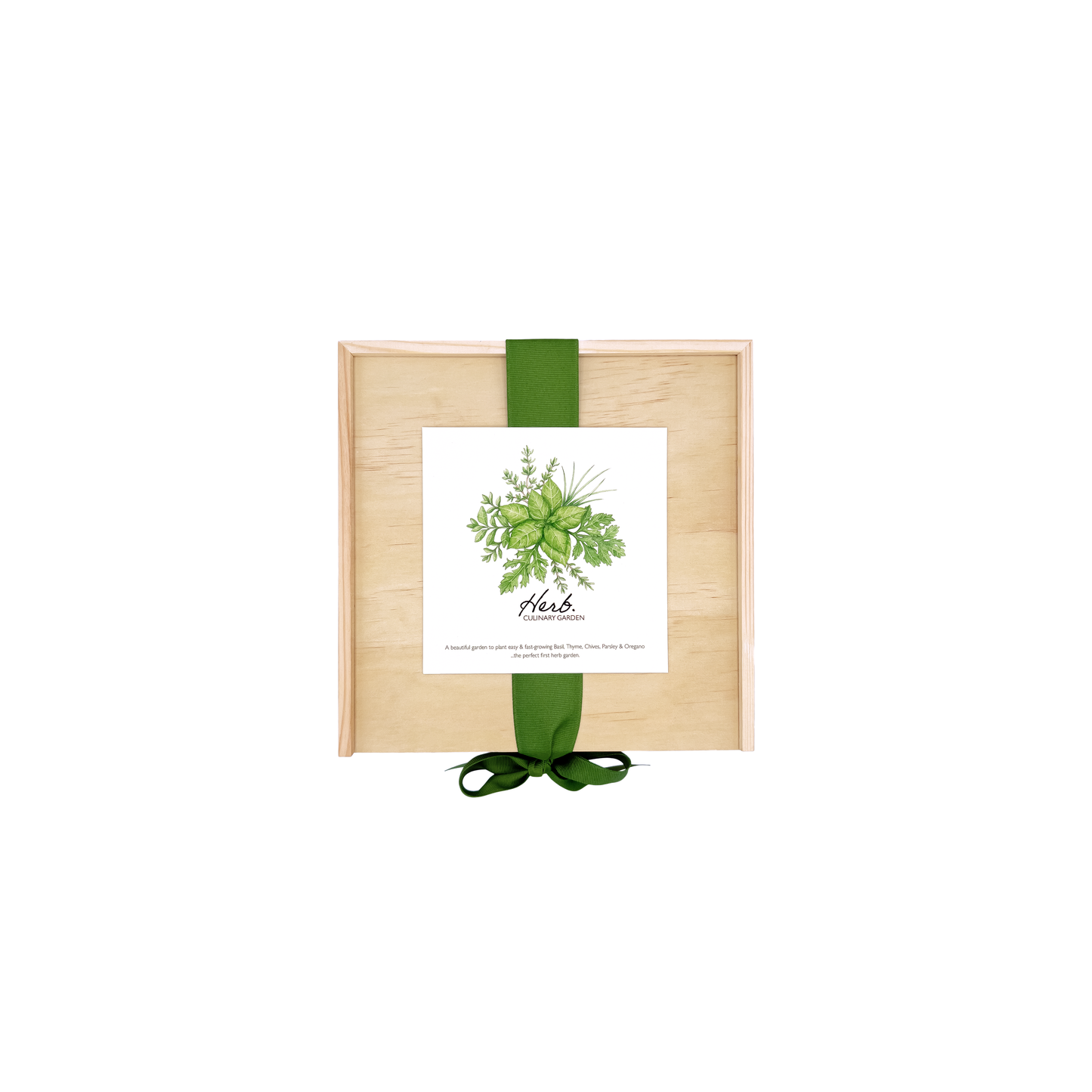 Culinary Herb Garden Box | Mother's Day - Potting Shed Creations