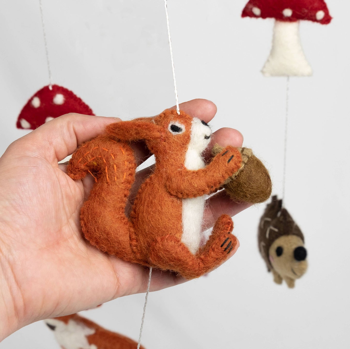 Baby Mobile - Forest Creature - Nursery Decor - The Winding Road