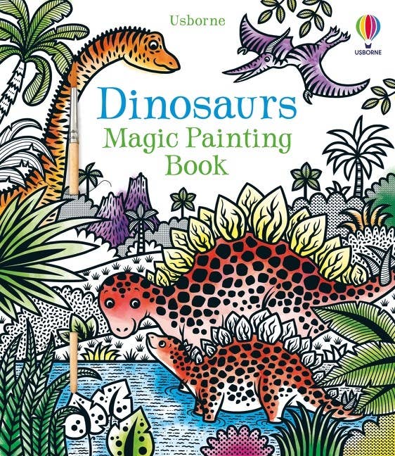 Dinosaurs Magic Painting Book : Usborne - HarperCollins