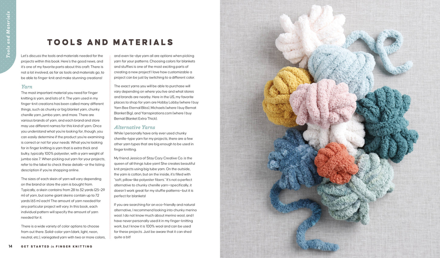 Get Started in Finger Knitting - Schiffer Publishing