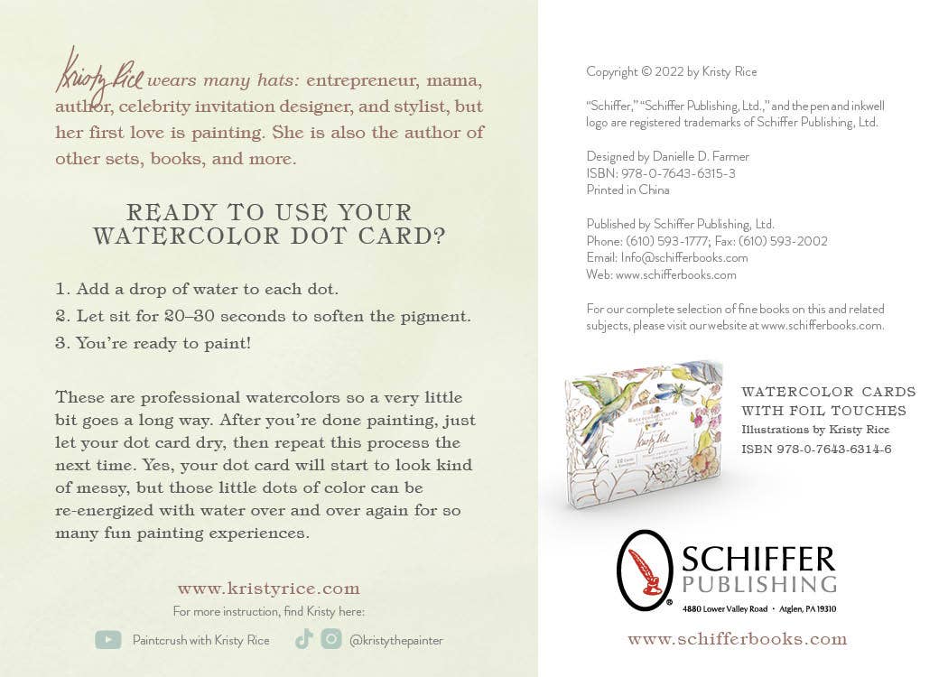 Paint-Your-Own Watercolor Garland