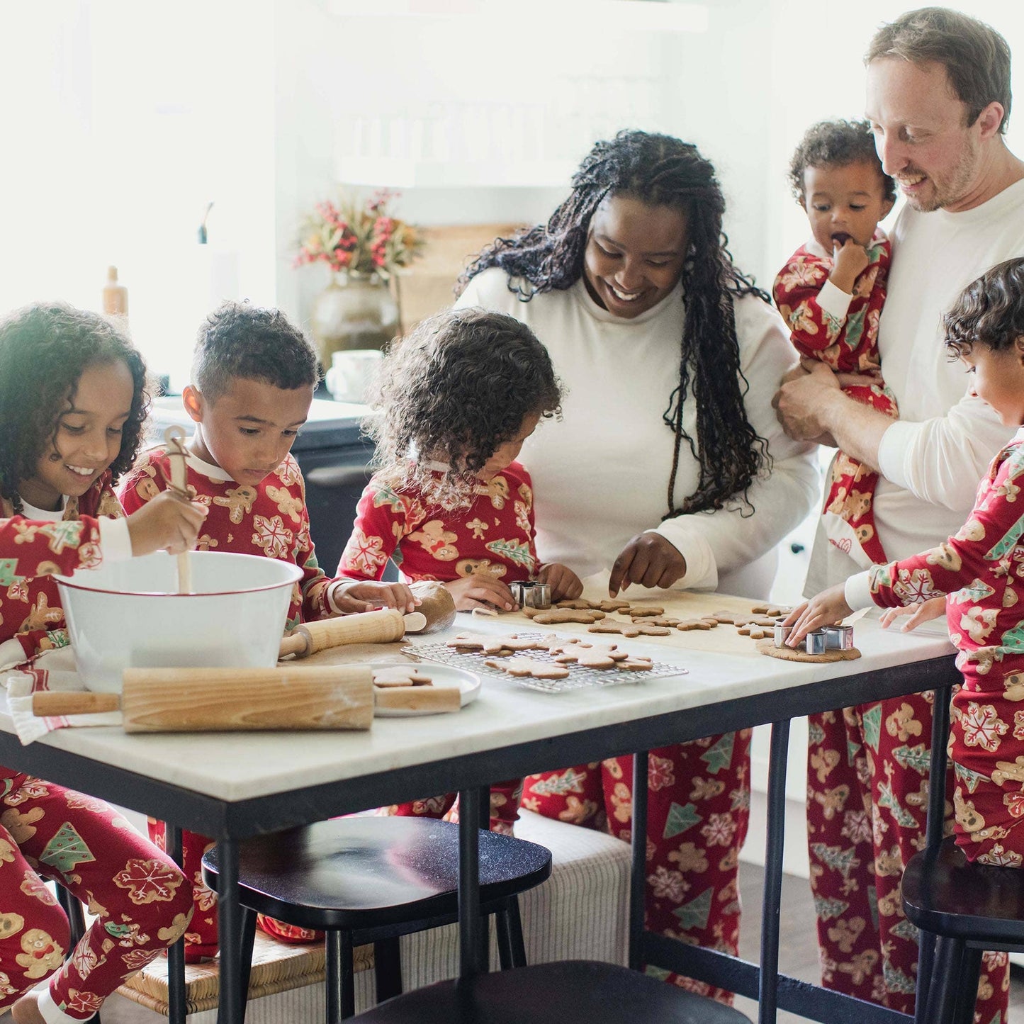Gingerbread Bake Matching Family Pajamas
: 4T