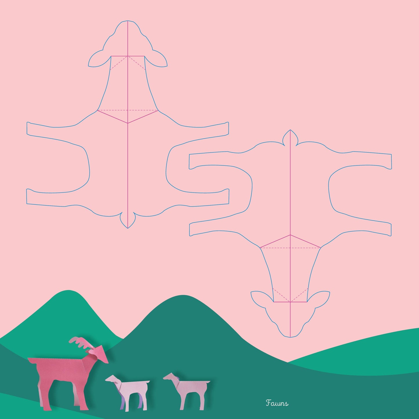 Baby Animals: Fold & Play - Schiffer Publishing
