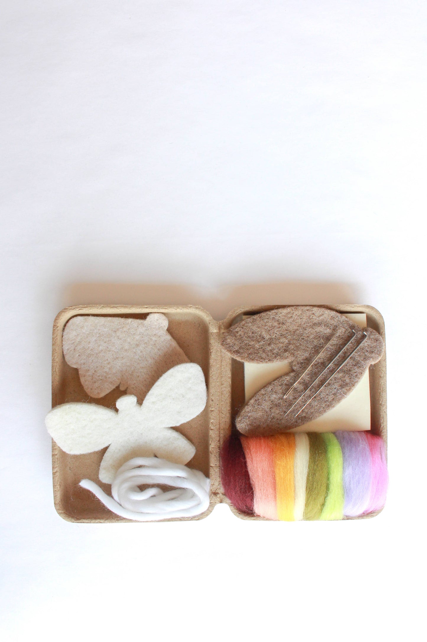 Mini Moth Felting Craft Kit - Sheep Creek Studio