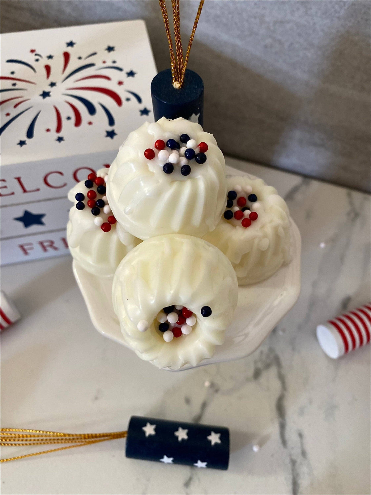 Cake Wax Melts : Apple Butter Caramel Cake