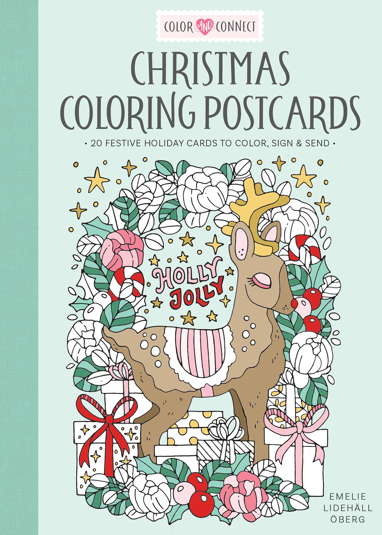 Christmas Coloring Postcards