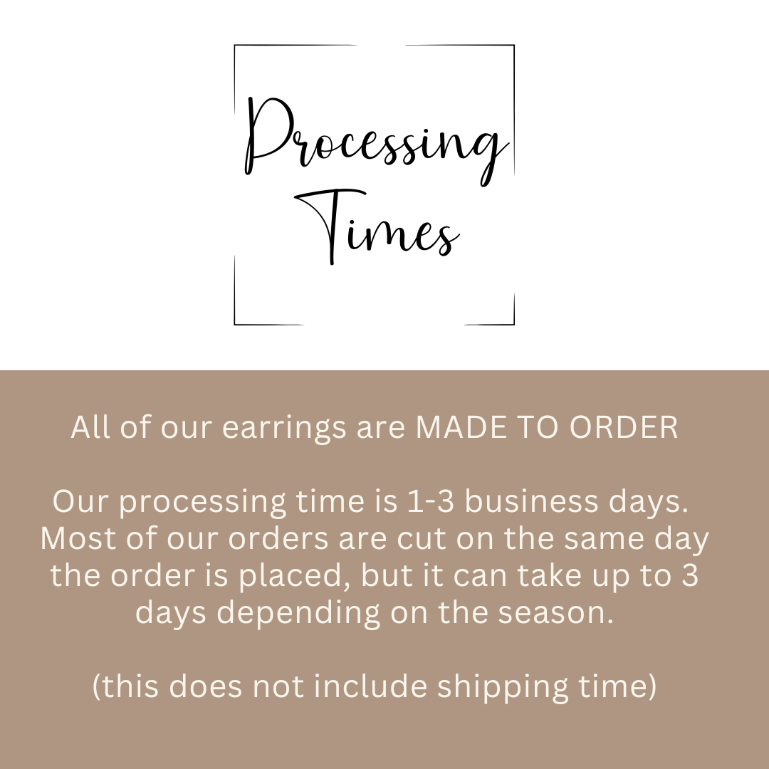 Retro Watercolor Snowflake Scalloped Dangle Earrings Winter: Blue