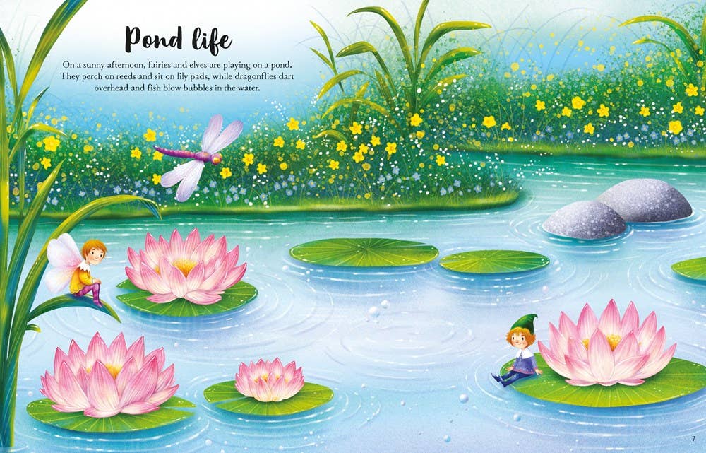 Fairies, Pixies and Elves Sticker Book : Usborne - HarperCollins
