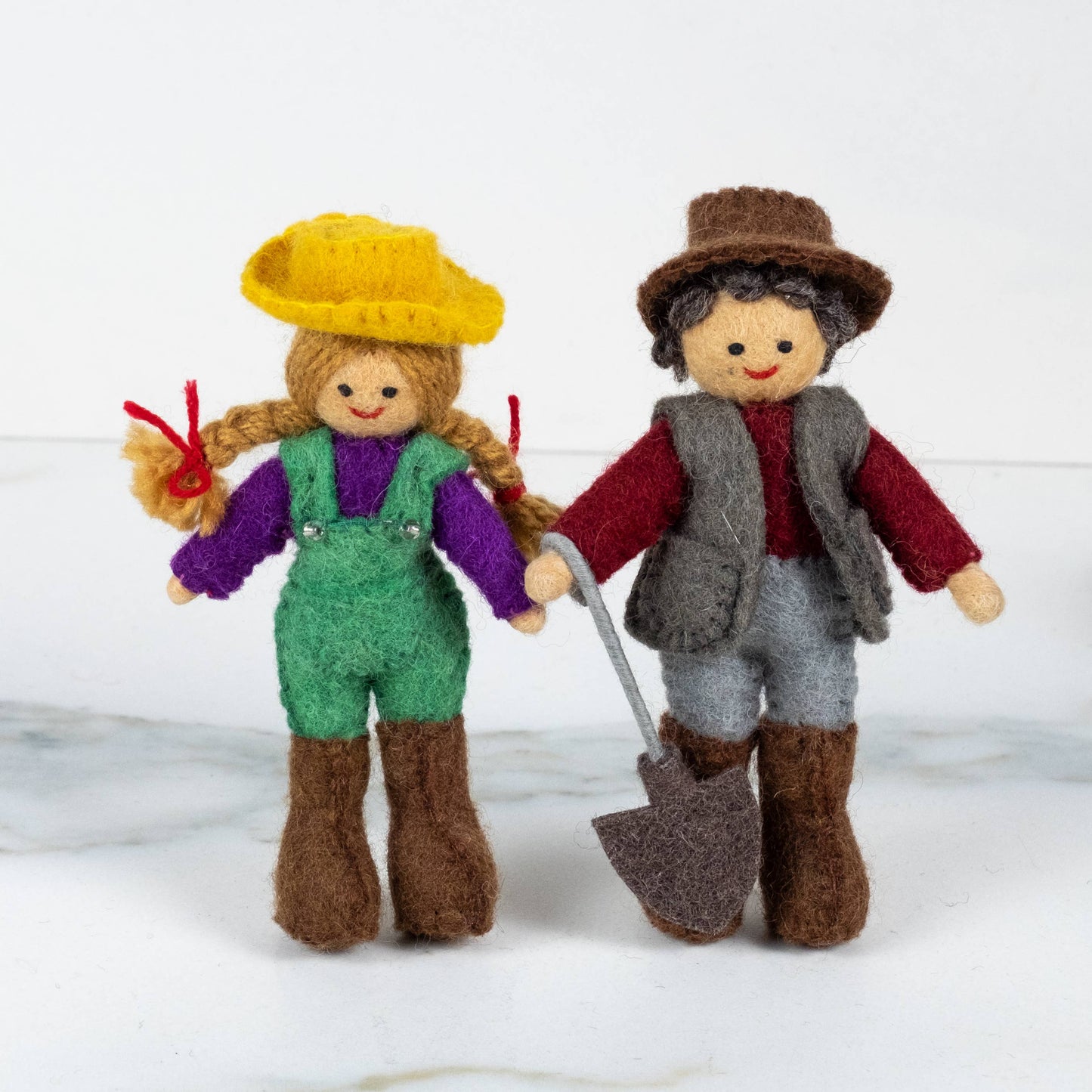 Finger Puppets - Red Barn Farmhouse Set - The Winding Road