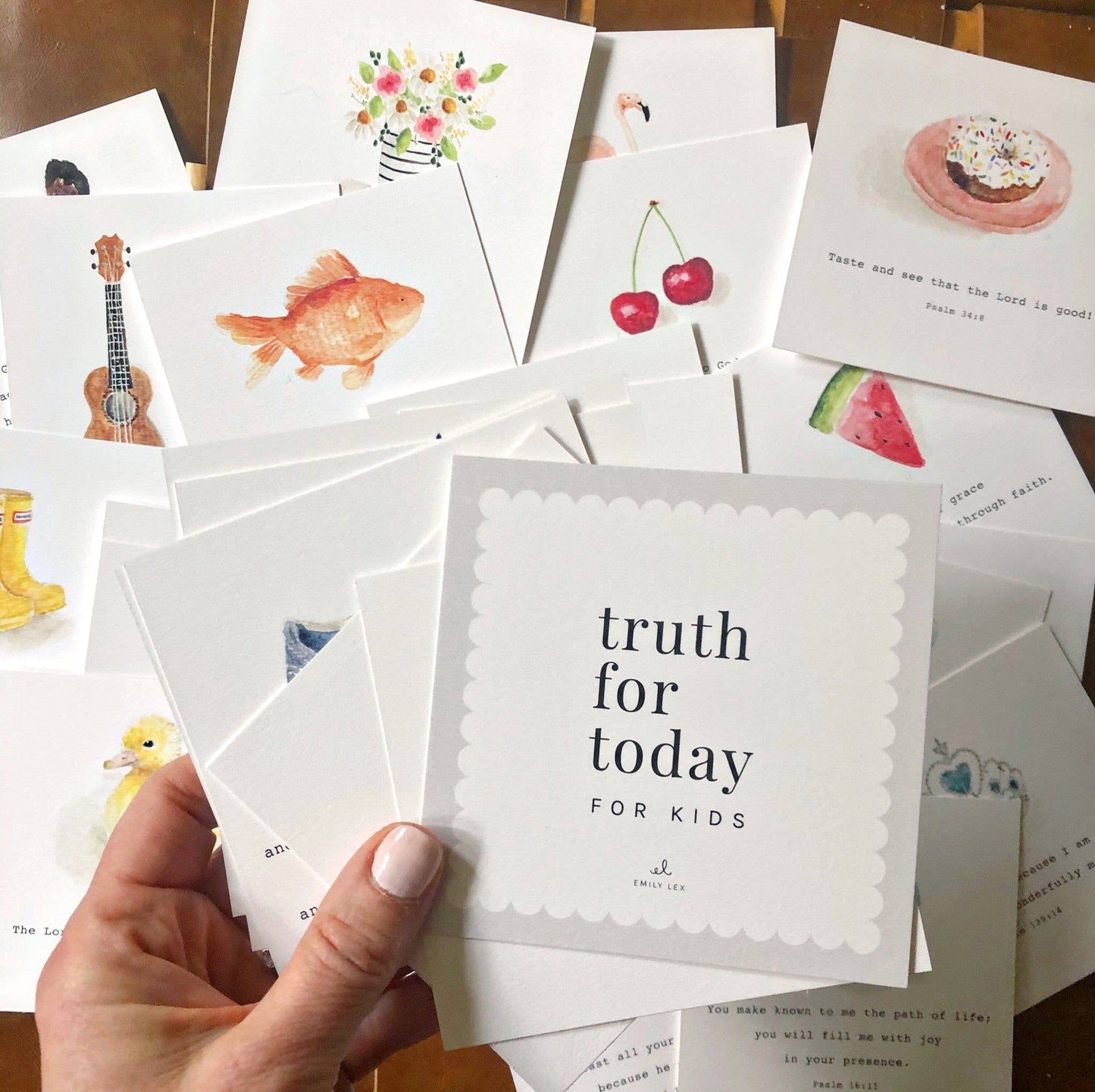 Truth for today cards for kids - emily lex studio