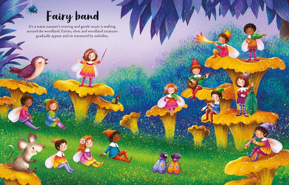 Fairies, Pixies and Elves Sticker Book : Usborne - HarperCollins