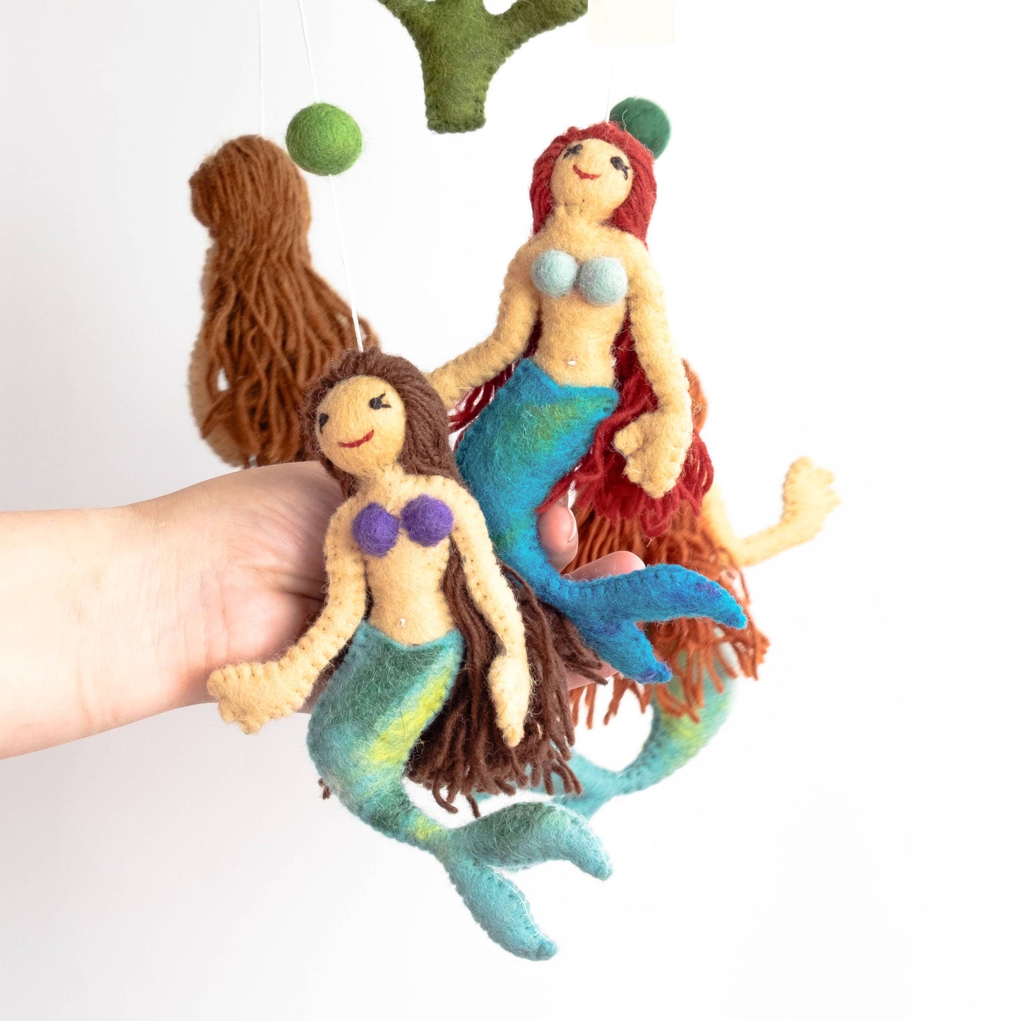 Baby Mobile - Mermaid Under the Sea - Nursery Decor The Winding Road