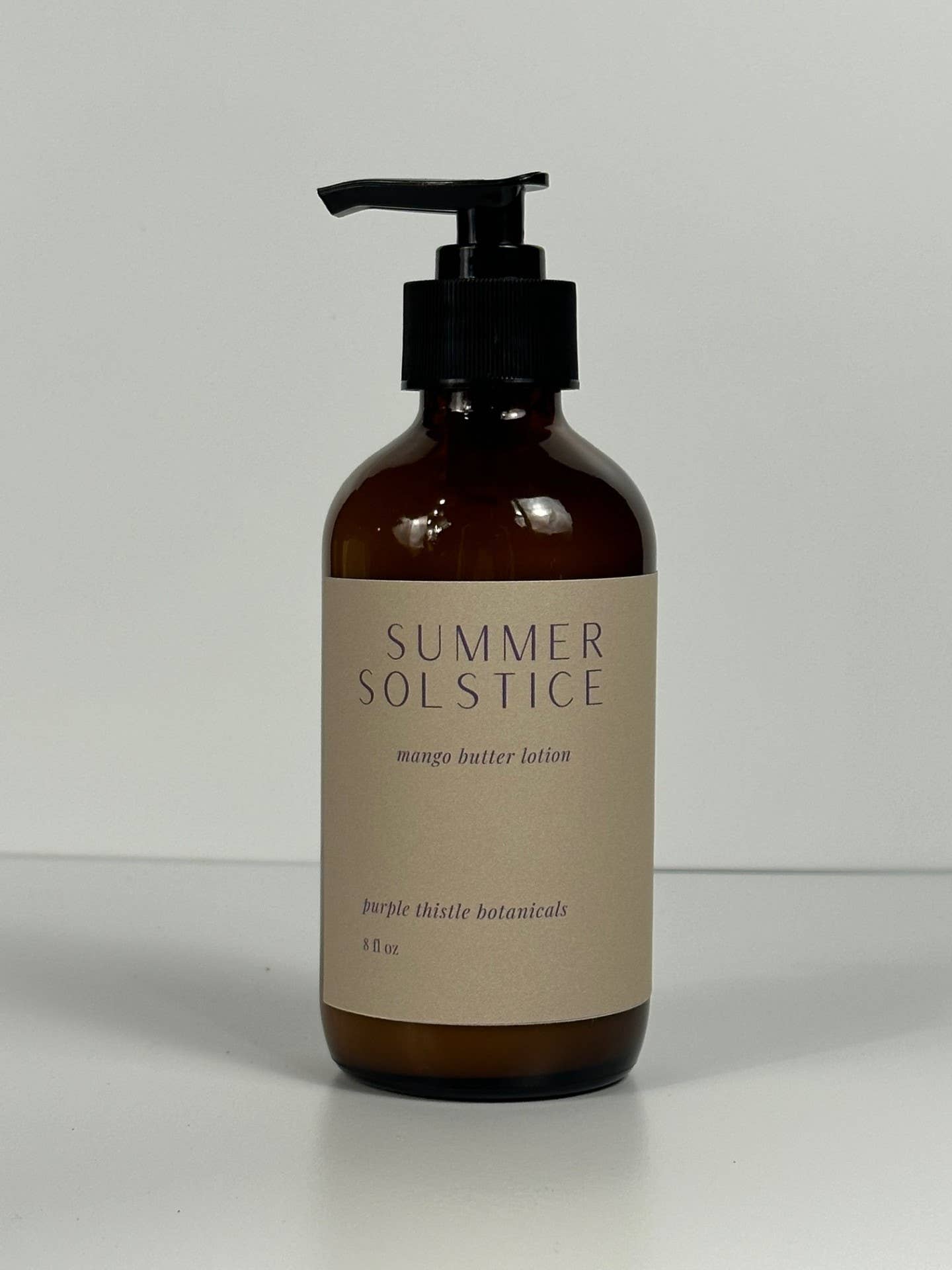 Smoked Vanilla Oak Mango Butter Lotion: Full  - Purple Thistle Botanicals