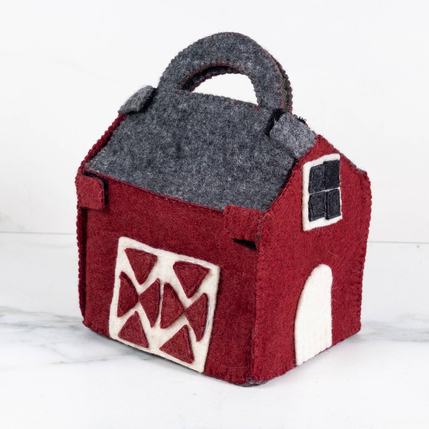 Finger Puppets - Red Barn Farmhouse Set - The Winding Road