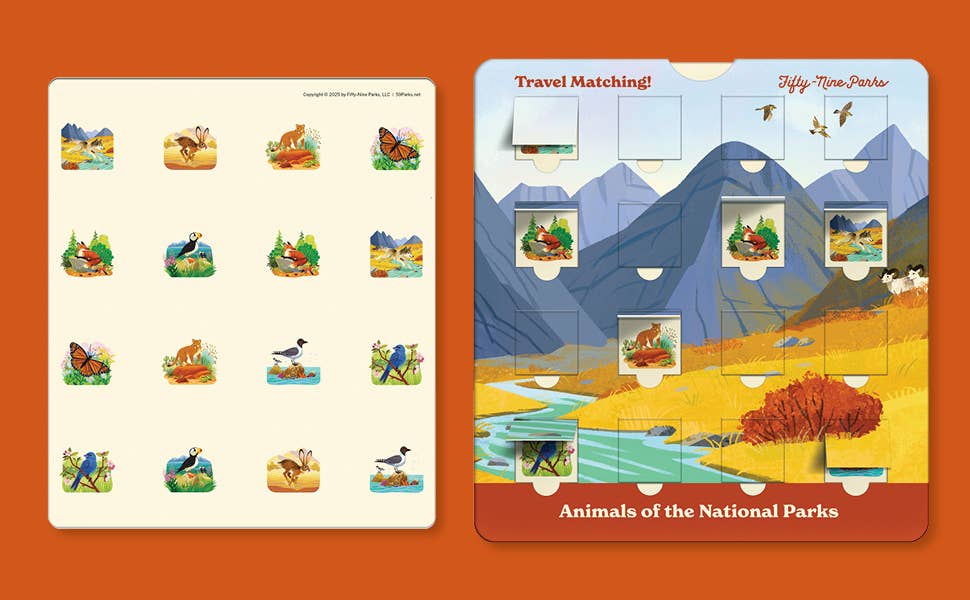 Animals of the NP Travel Match - Penguin Random House LLC