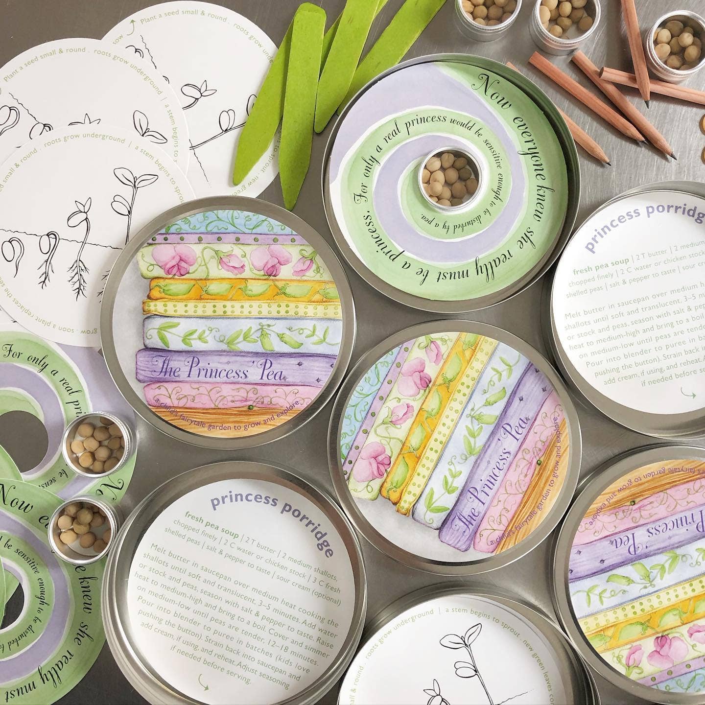 Kids Fairytale Gardens | Princess' Pea - Potting Shed Creations
