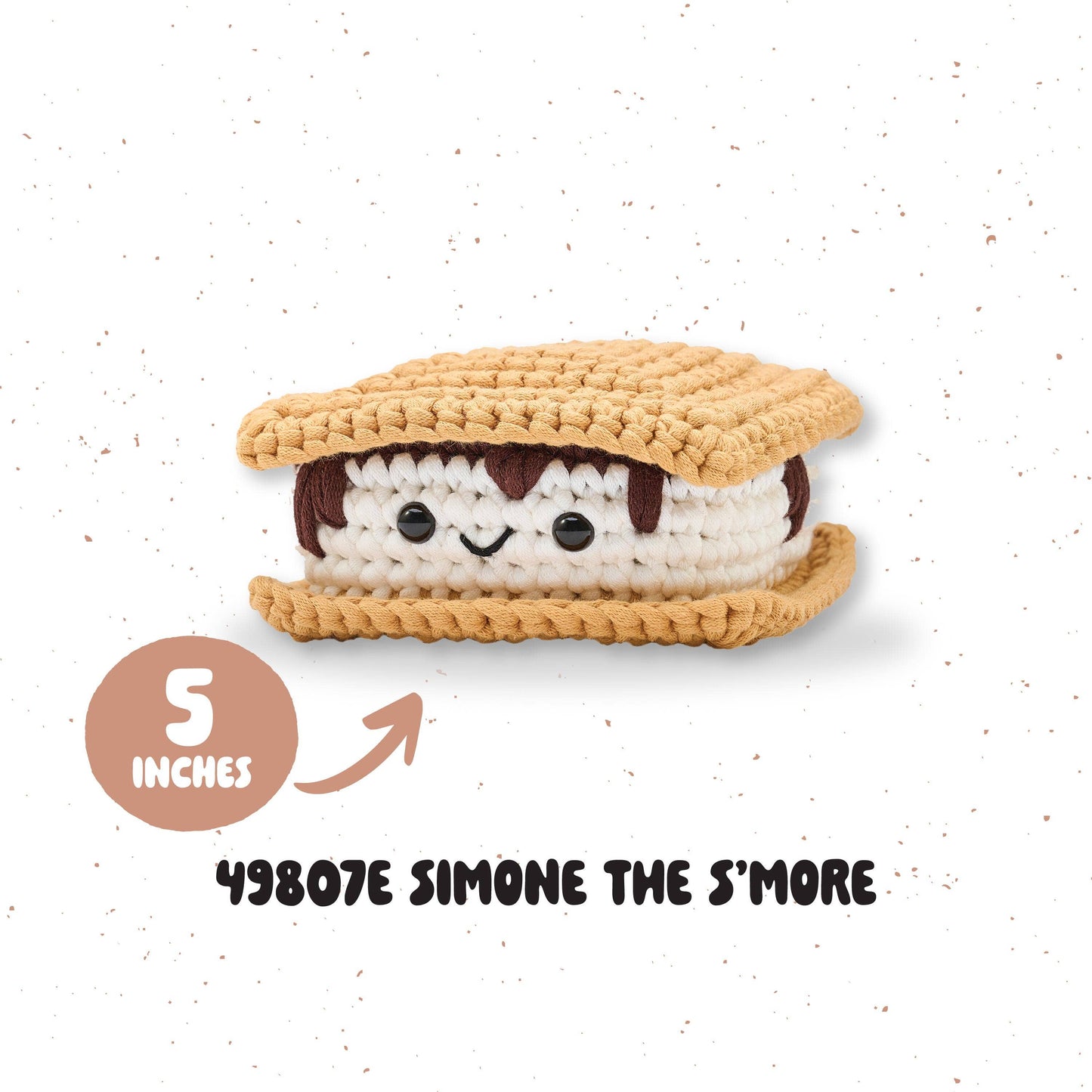 Bucilla Amigurumi Crochet Kit - Simone the S'more