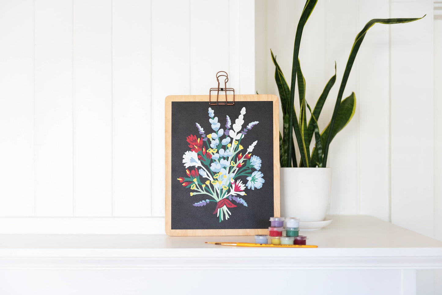 Oregon Wildflower Bouquet Paint-by-Number Kit