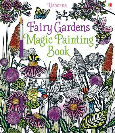 Fairy Gardens Magic Painting Book : Usborne - HarperCollins