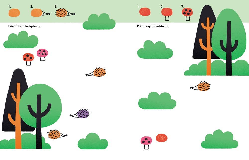 Fingerprint Activities Animals : Usborne - HarperCollins