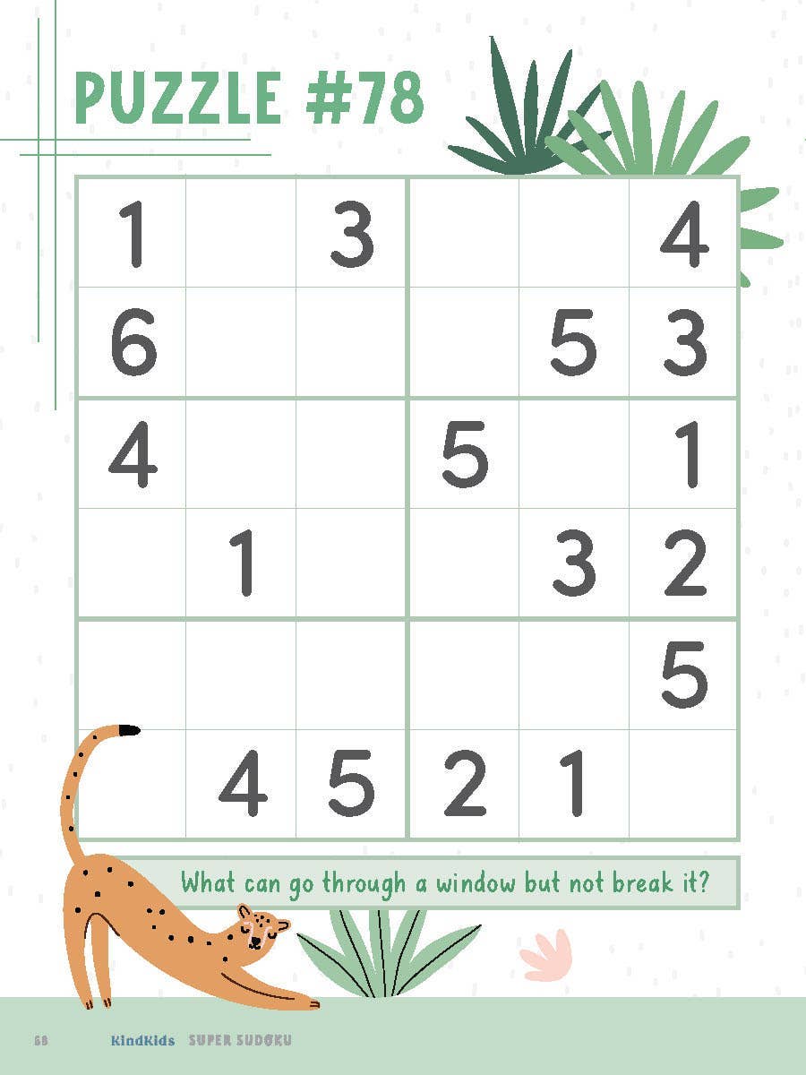 KindKids Super Sudoku - Schiffer Publishing